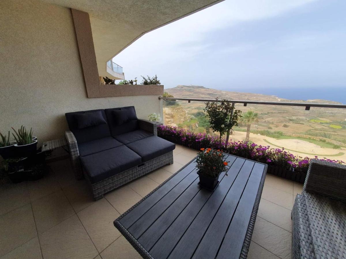 Sunset Holiday Apartment With Communal Pool + Views Ghajn Melel Ngoại thất bức ảnh